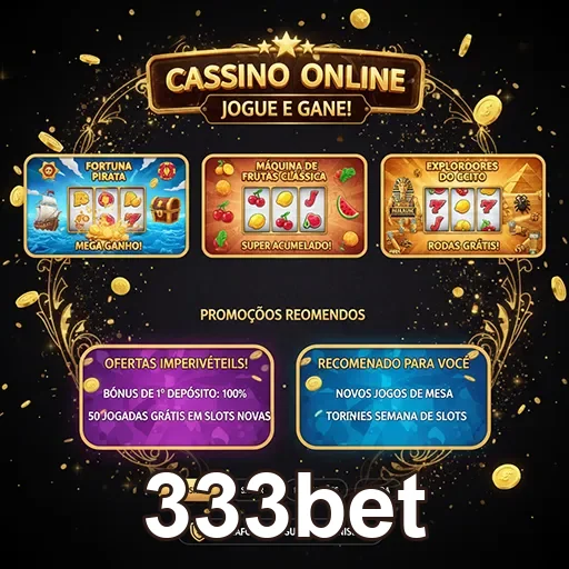 Tela de live gaming imersivo no cassino online 333bet